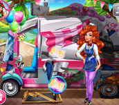 Hra - Girls Fix It: Jessie's Ice Cream Truck