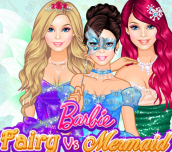 Hra - Barbie Fairy vs Mermaid vs Princess
