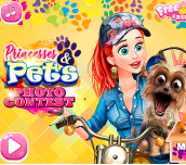 Hra - Princesses and Pets Photo Contest