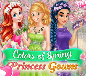 Hra - Colors Of Spring Princess Gowns