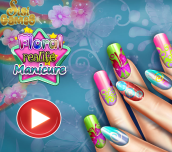 Hra - Floral Realife Manicure