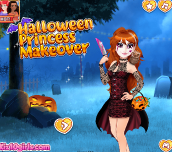 Hra - Halloween Princess Makeover