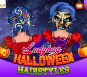 Hra - Ladybug Halloween Hairstyles