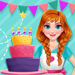 Hra - Princess Kitchen Stories: Birthday Cake