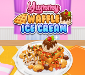 Hra - Yummy Waffle Ice Cream